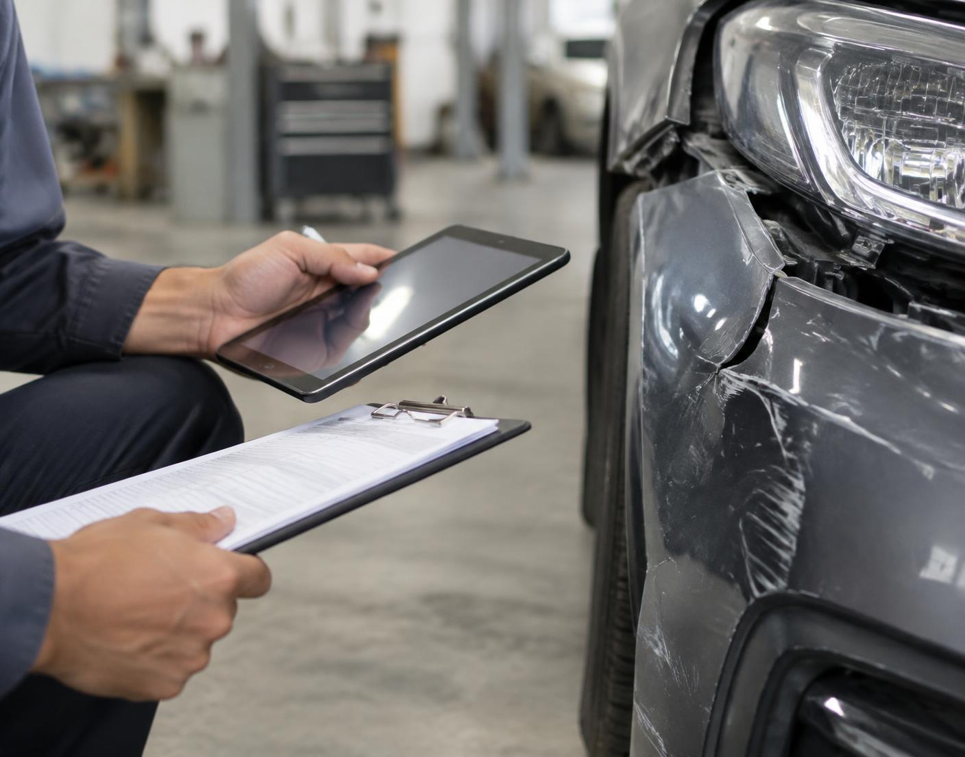 Insurance Repair Assistance at an auto body shop